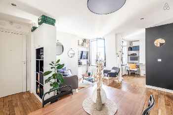 Cosy deux pièces Père Lachaise - Bail Mobilité