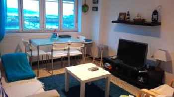 Apartment with 3 bedrooms in Muros with wonderful sea view 50 m from the beach 201