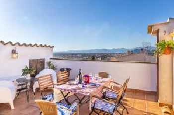 Mallorca traditional townhouse holiday in Llubi - a20767 220